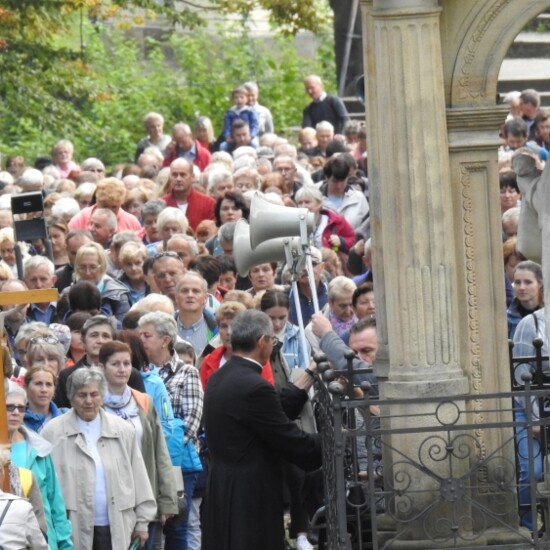 Pielgrzymka rodzin do Kalwarii 28.09.2019 r.